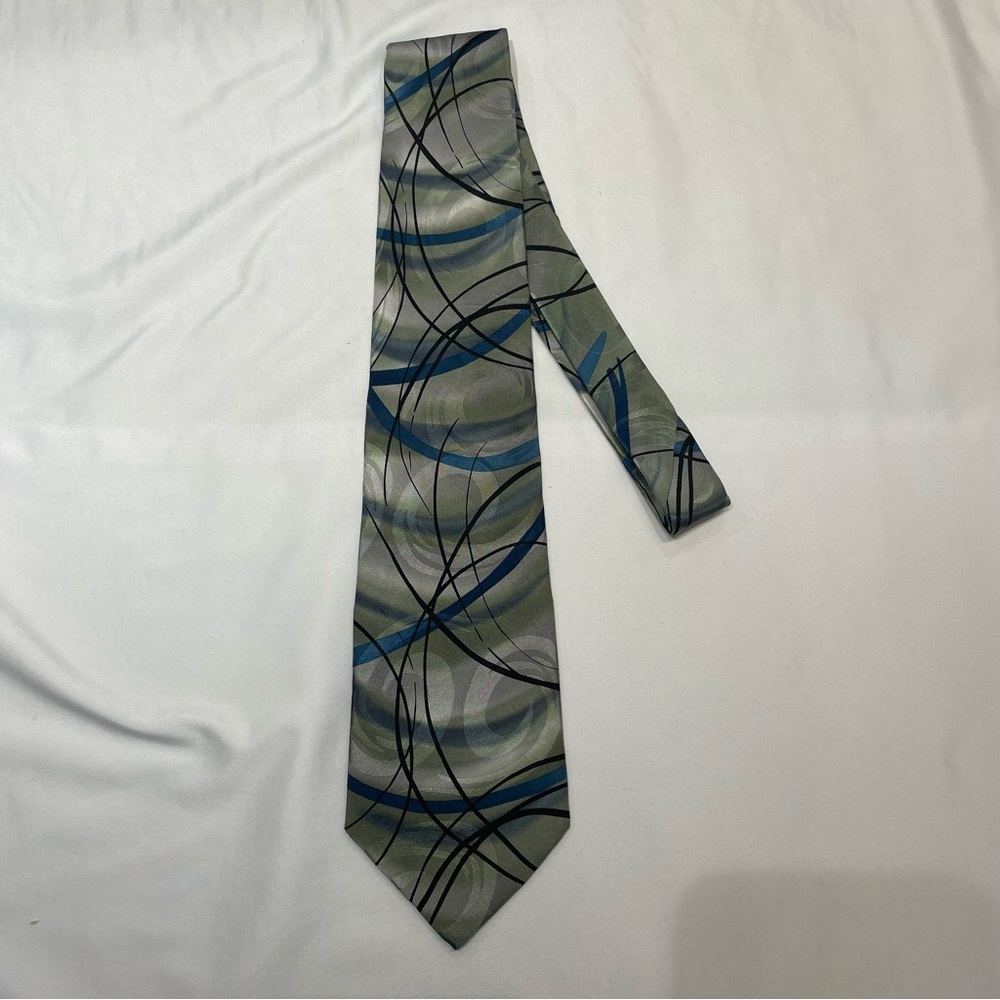 Jerry Garcia “Happy Birthday” Tie – Collection Thirty-Seven 37 Abstract Art Mens - Picture 3 of 7